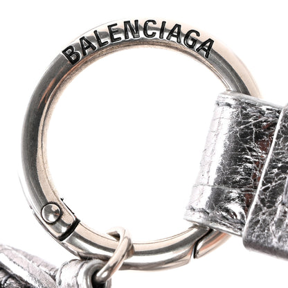 Balenciaga Metallic Agneau Arena Mini Le Cagole Multi Pouch Silver 10 of 10