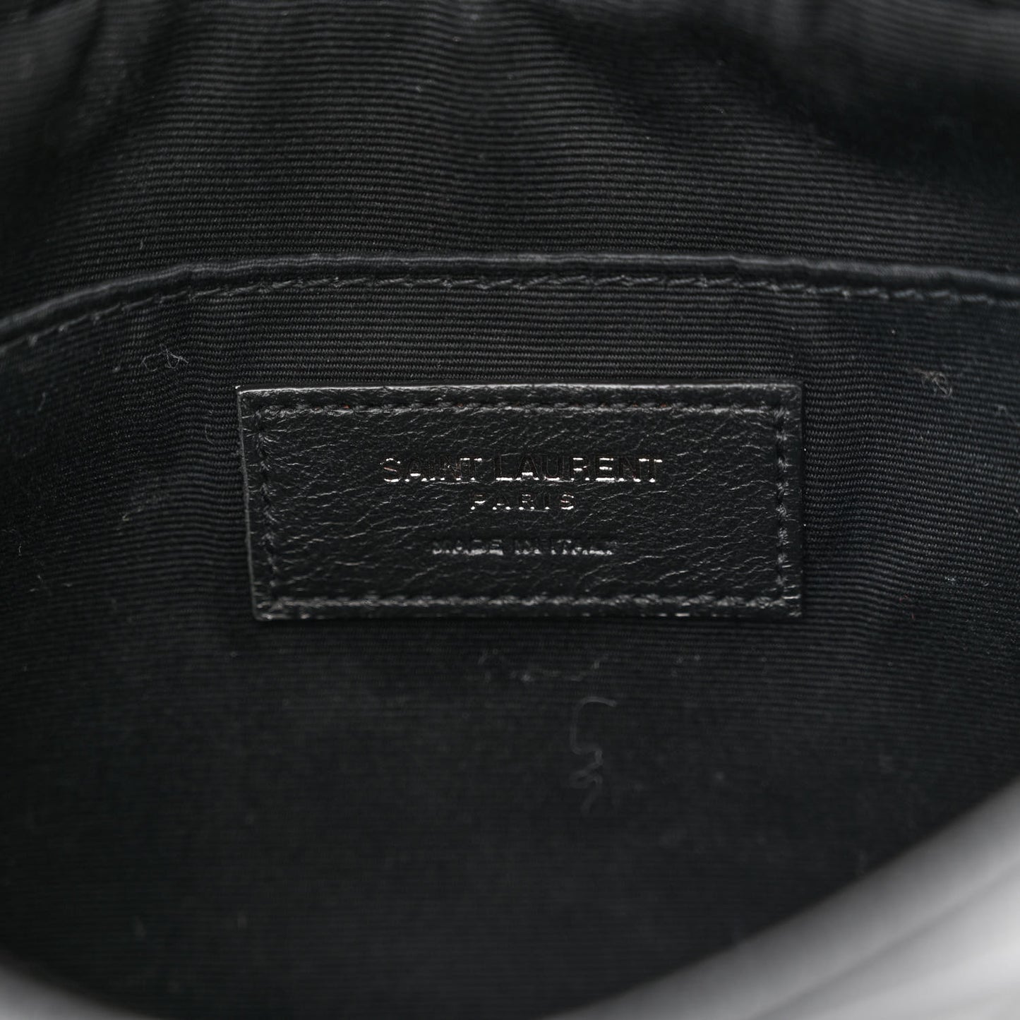 Calfskin Matelasse Monogram Monochrome Lou Camera Bag Black