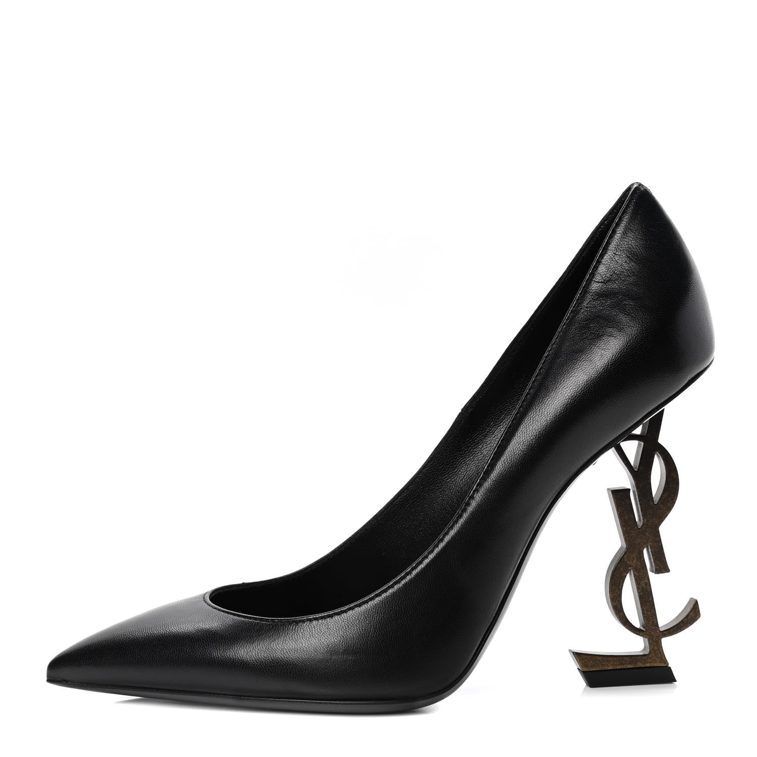 Saint Laurent Nappa Opyum 110 Pumps 35.5 Black 1 of 5