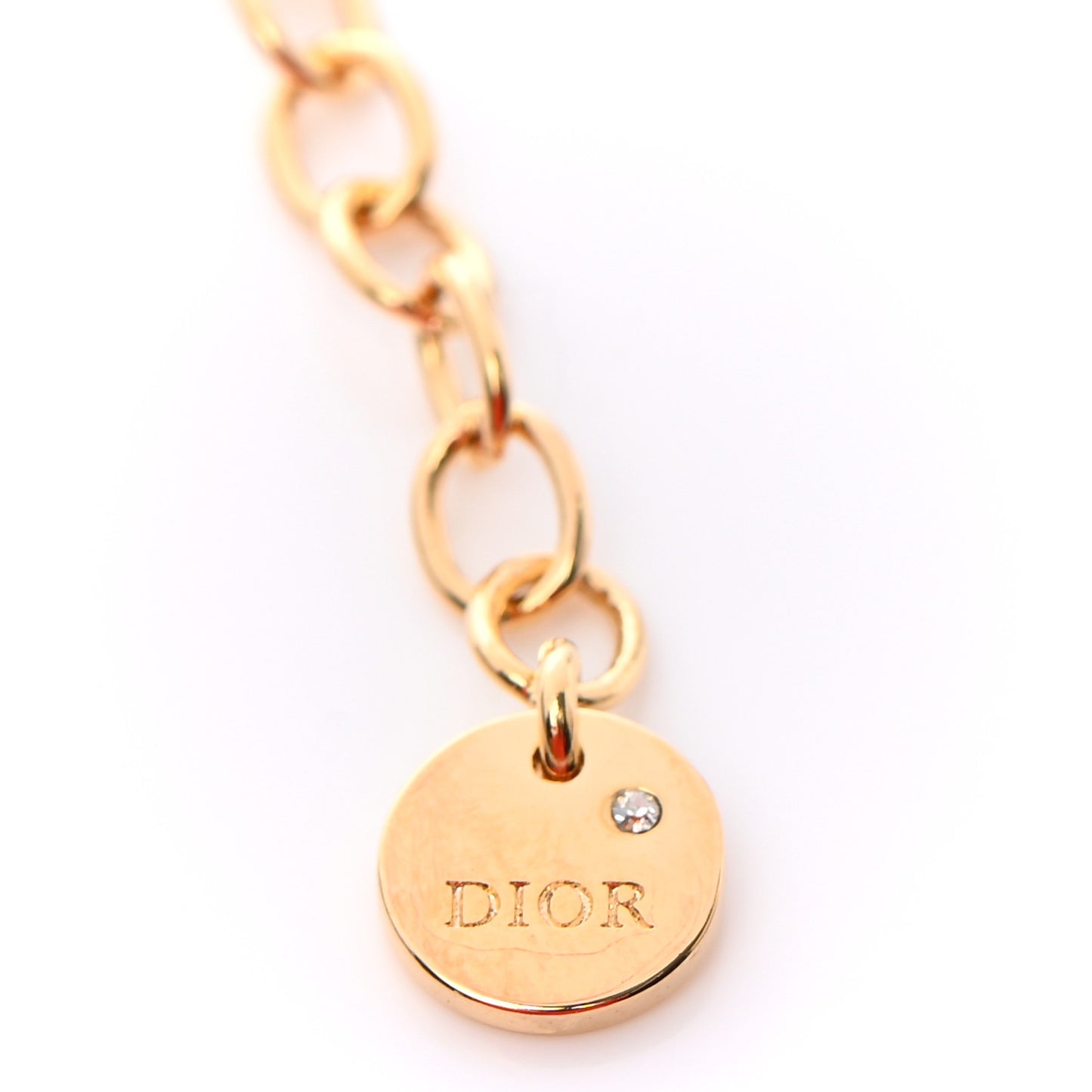 Metal Dioramour Bracelet Red Gold