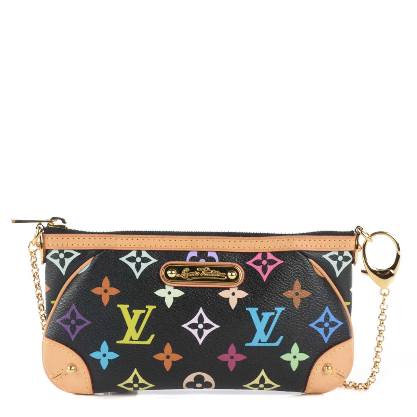 Monogram Multicolor Pochette Milla MM Black