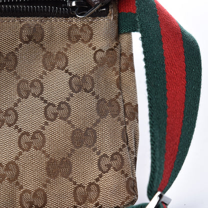 Gucci Monogram Web Belt Bag Dark Brown 11 of 12