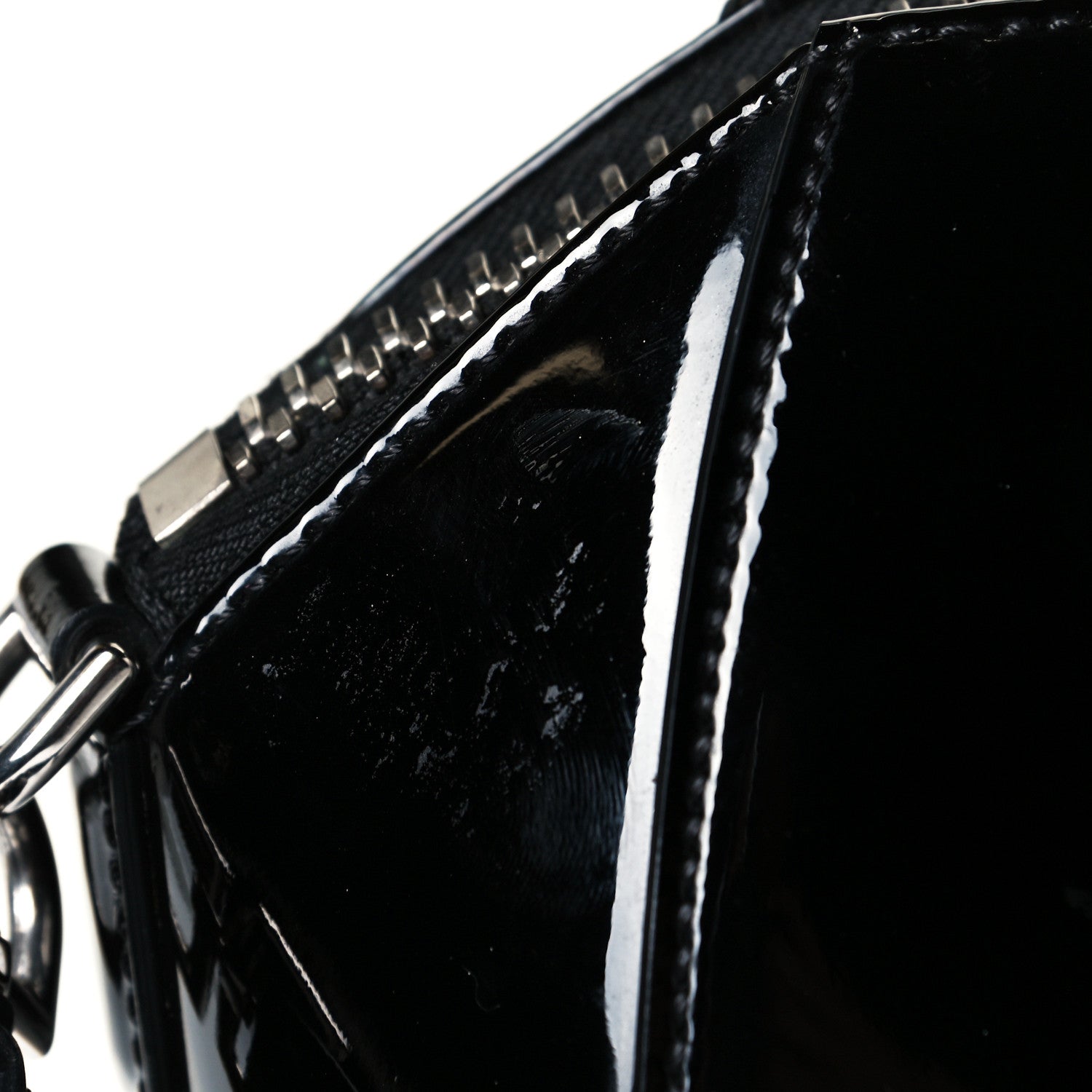 Givenchy Patent Calfskin Mini Antigona Black 8 of 8