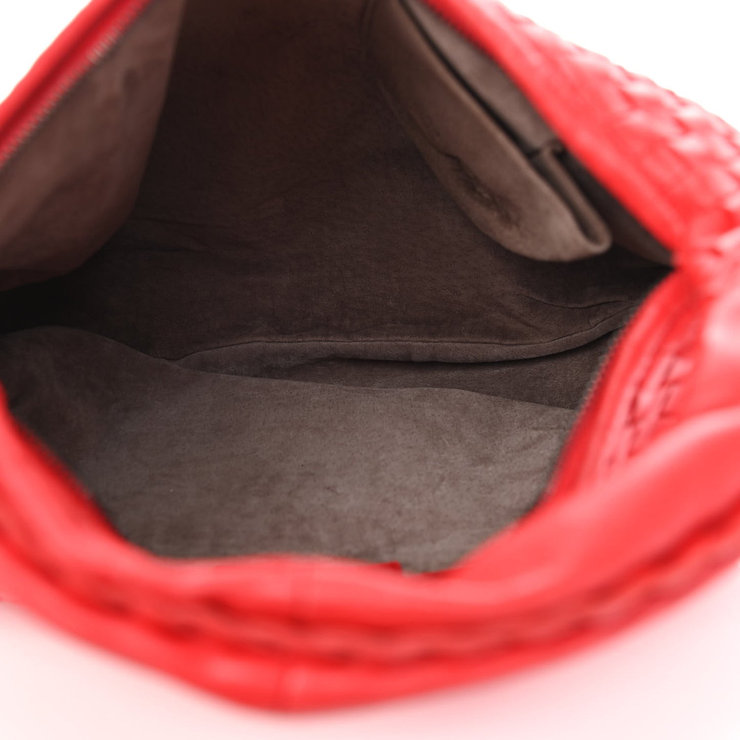 Nappa Intrecciato Medium Belly Veneta Hobo Flame