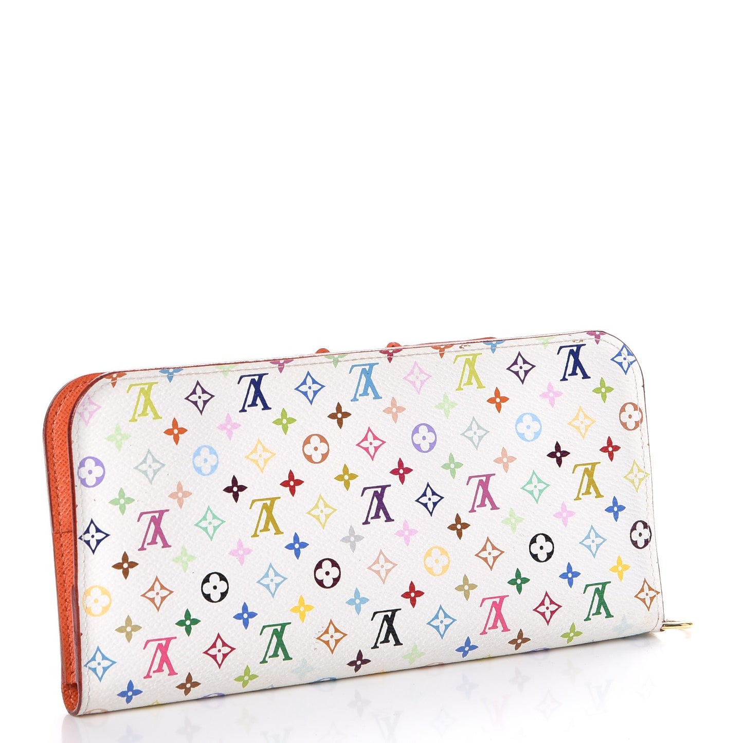 Monogram Multicolor Insolite Wallet White Orange