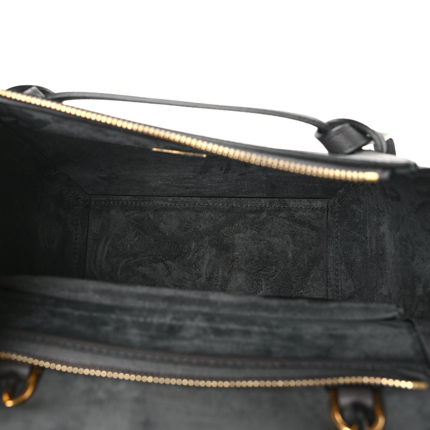 Celine Baby Grained Calfskin Micro Belt Bag Grey 5 of 11