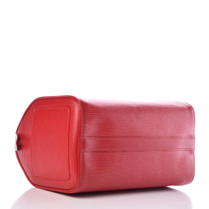 Louis Vuitton Epi Speedy 25 Castillan Red 4 of 13