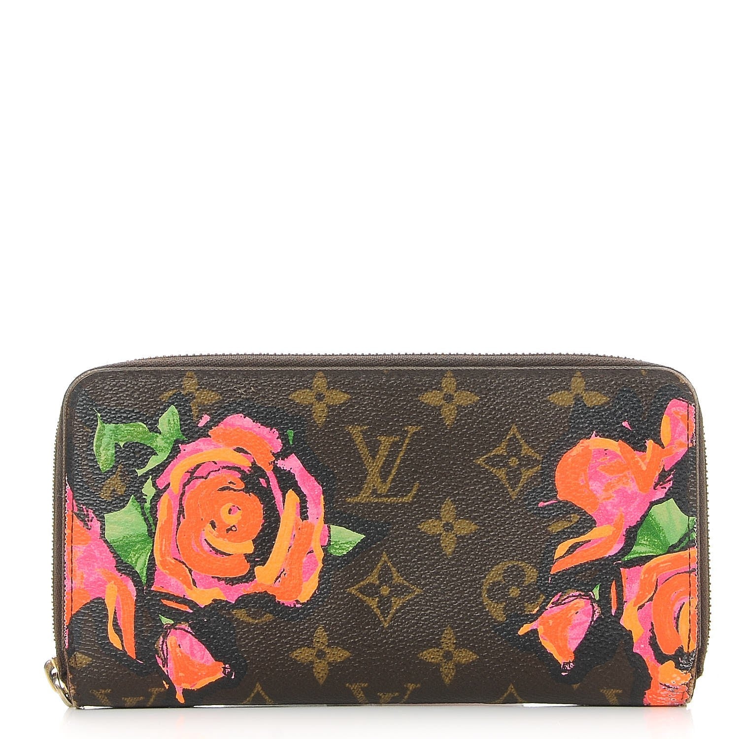 Louis Vuitton Monogram Roses Zippy Wallet 1 of 9