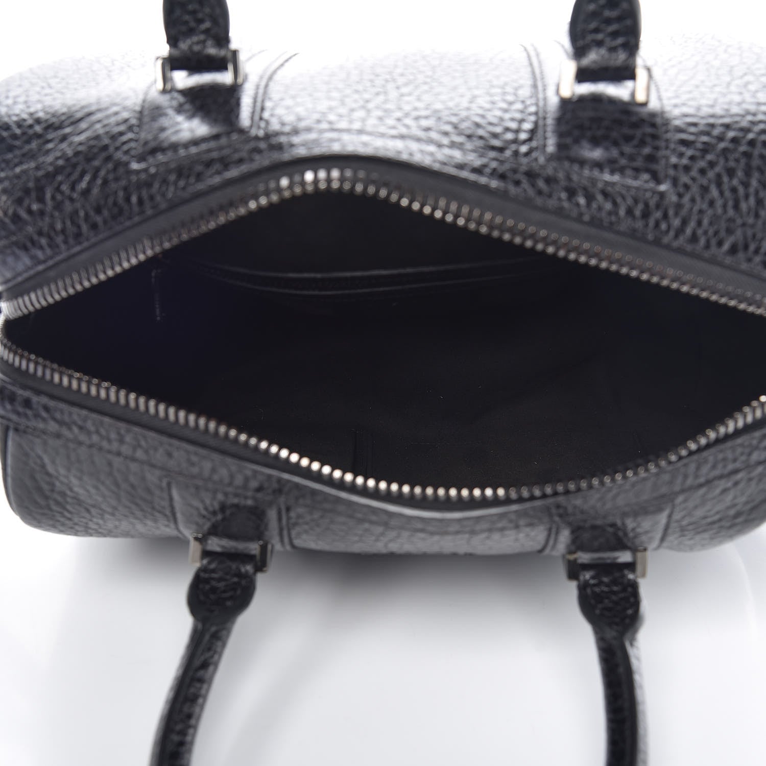 Givenchy Glazed Pebbled Calfskin Medium Lucrezia Black 6 of 11