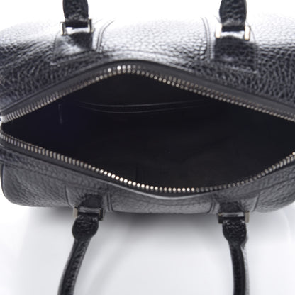 Givenchy Glazed Pebbled Calfskin Medium Lucrezia Black 6 of 11