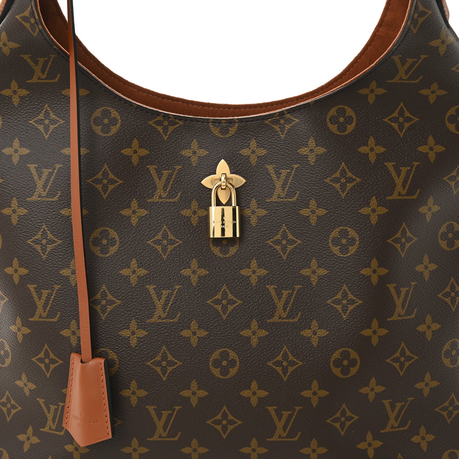 Louis Vuitton Monogram Flower Hobo Brown 8 of 11