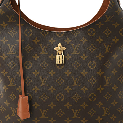Louis Vuitton Monogram Flower Hobo Brown 8 of 11