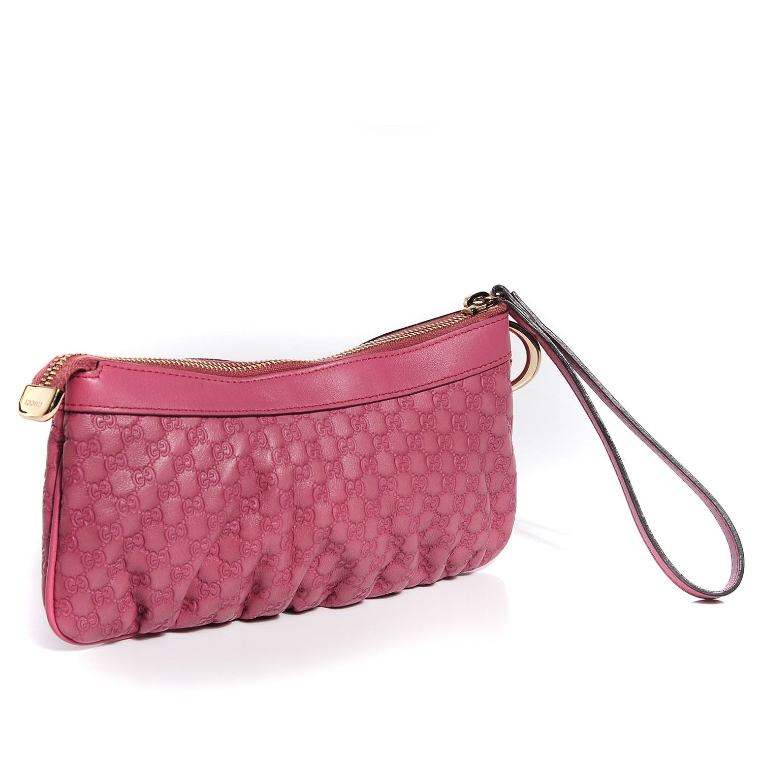 Gucci Microguccissima New Britt Wristlet Pink 3 of 7