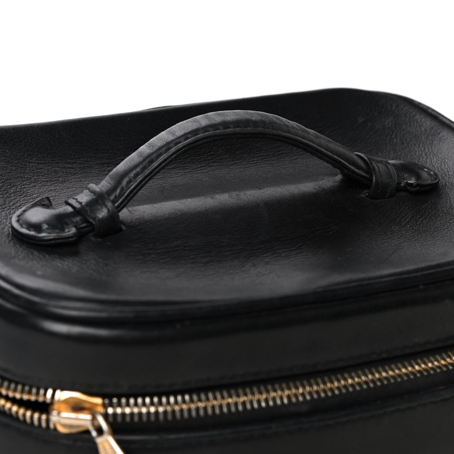 Chanel Lambskin Vanity Cosmetic Case Black 5 of 5