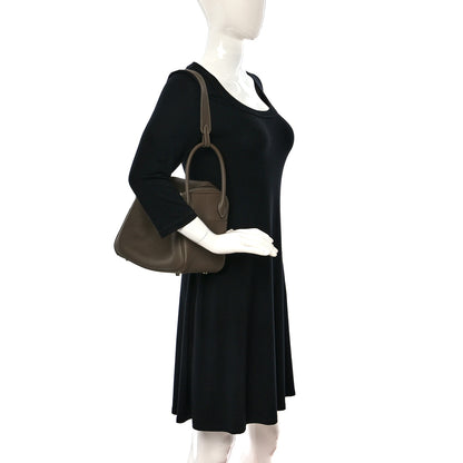 Hermes Taurillon Clemence Lindy 26 Etoupe 2 of 9