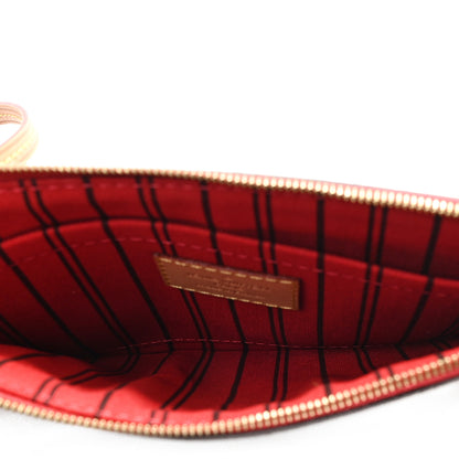 Louis Vuitton Monogram Neverfull MM GM Pochette Cherry 5 of 6