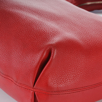 Gucci Pebbled Calfskin Large Soho Hobo Red 9 of 11