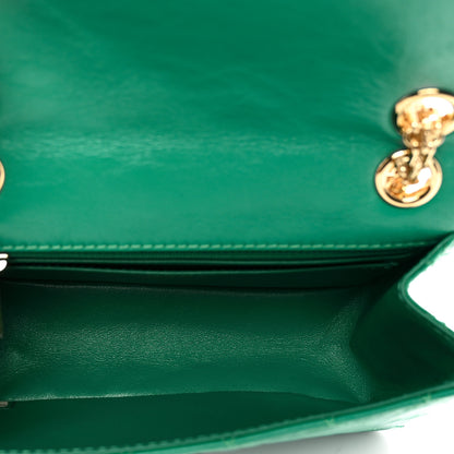 Chanel Aged Calfskin Quilted 2.55 Reissue Mini Flap Green 5 of 9