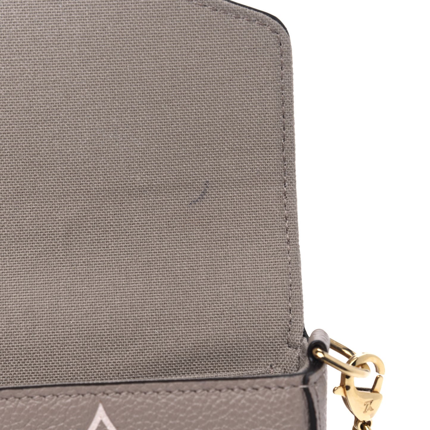 Empreinte Monogram Giant Felicie Pochette Tourterelle Creme