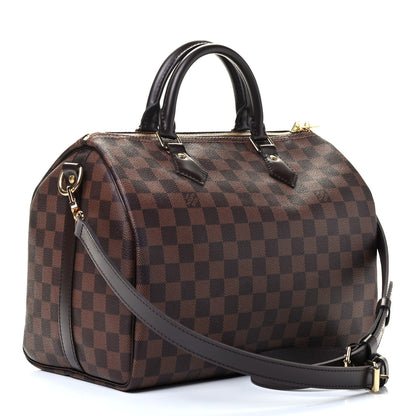 Louis Vuitton Damier Ebene Speedy Bandouliere 30 4 of 8