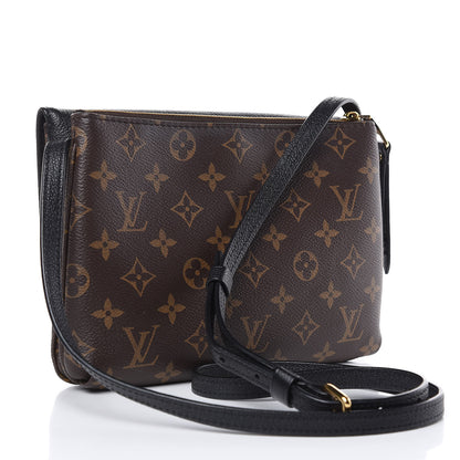 Louis Vuitton Monogram Twice Pochette Black 3 of 9