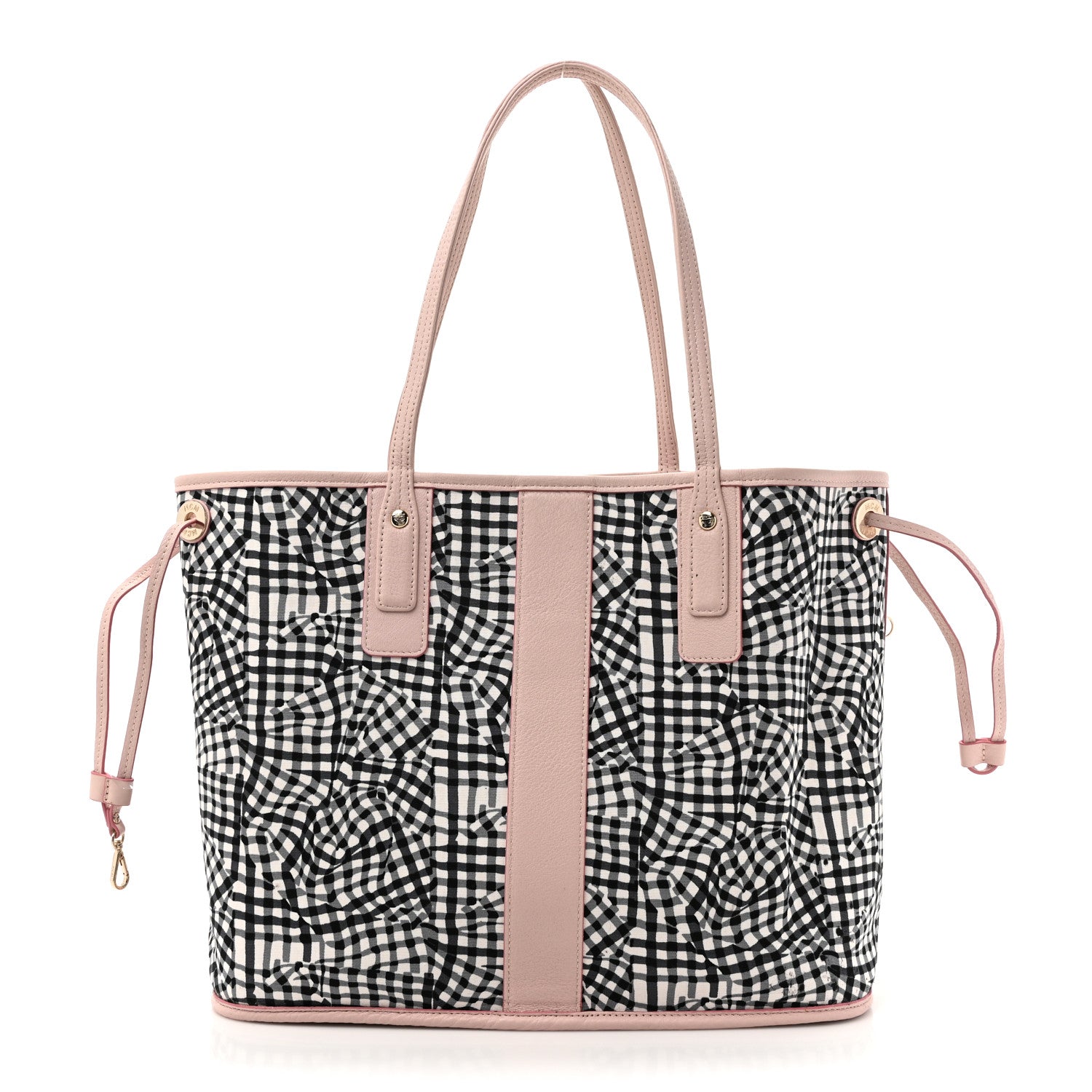 MCM Visetos Medium Liz Reversible Shopper Tote Powder Pink 4 of 21