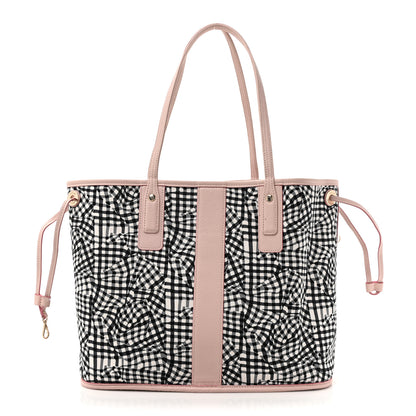 MCM Visetos Medium Liz Reversible Shopper Tote Powder Pink 4 of 21