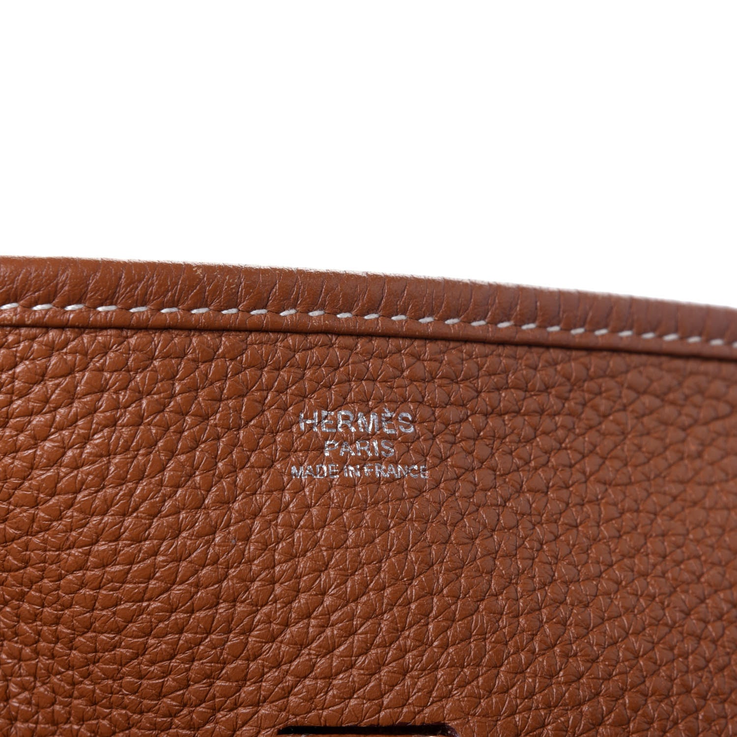 Hermes Taurillon Clemence Evelyne III GM Gold 6 of 10