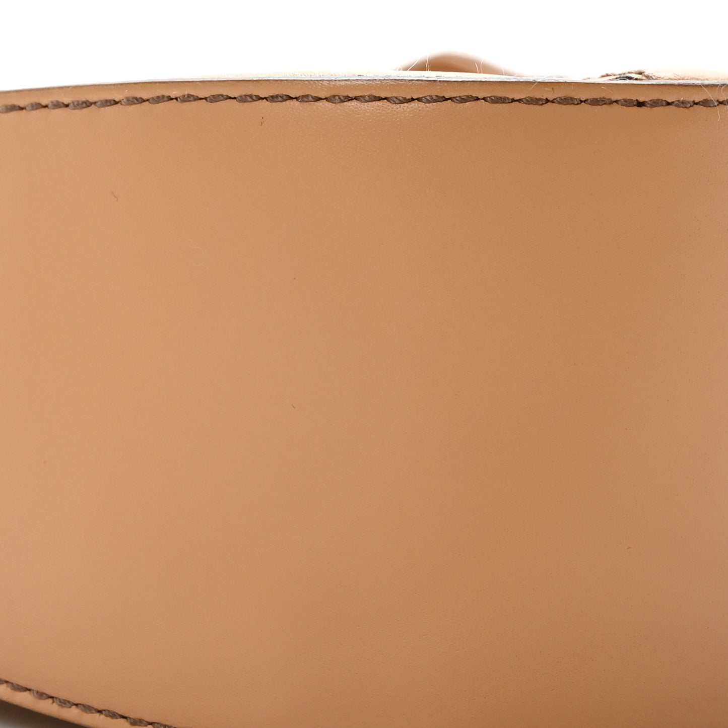 Soft Calfskin Gancini Hobo Beige