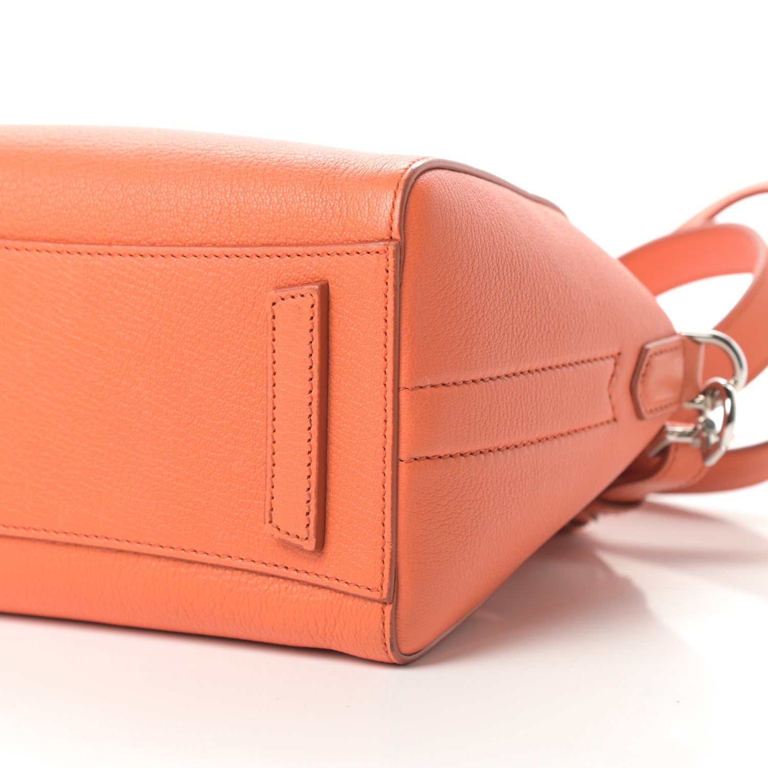 Givenchy Sugar Goatskin Mini Antigona Orange 10 of 12
