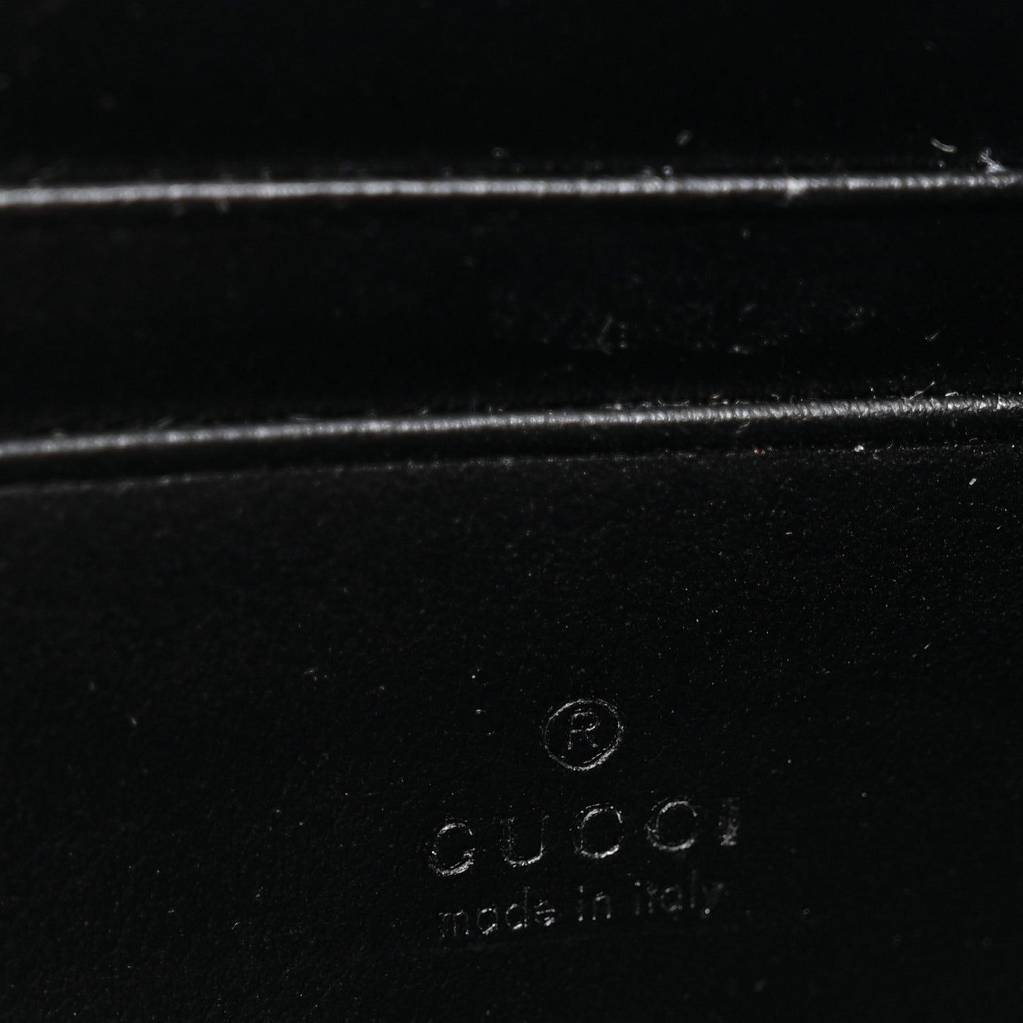 Calfskin Matelasse GG Marmont Chain Wallet Black