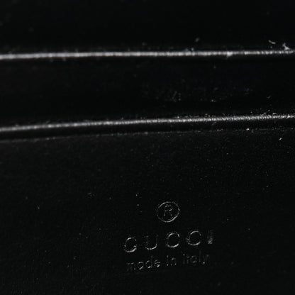 Gucci Calfskin Matelasse GG Marmont Chain Wallet Black 8 of 20
