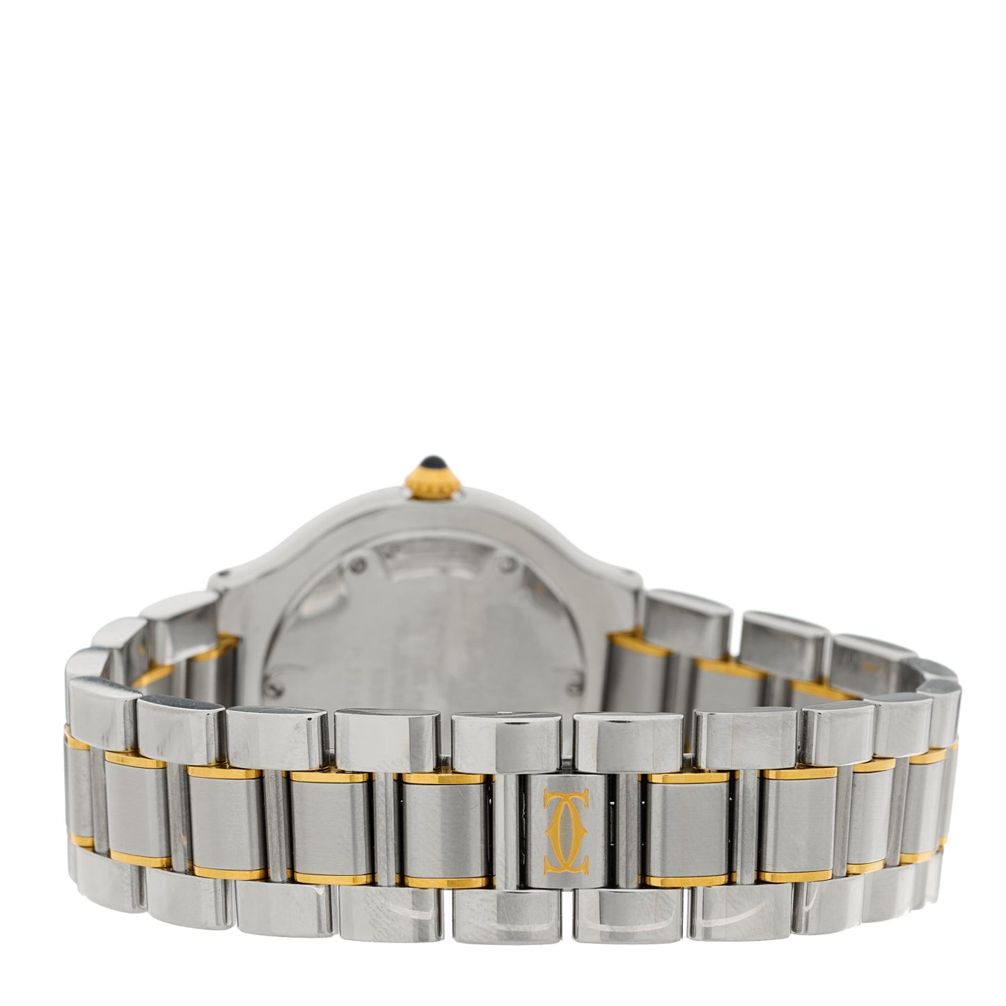 Stainless Steel 18K Yellow Gold 31mm Must De 21 Quartz Watch