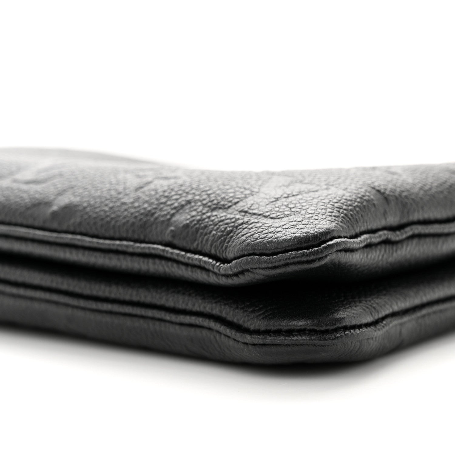 Louis Vuitton Empreinte Double Zip Pochette Black 9 of 11
