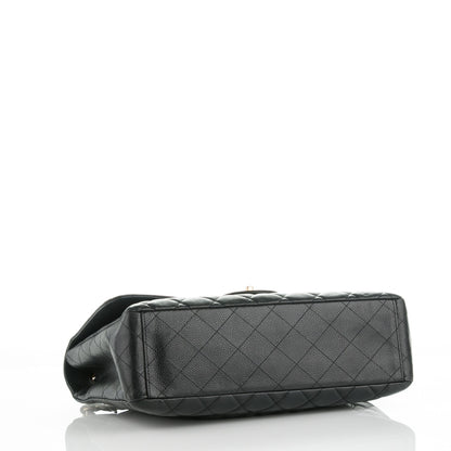 Chanel Caviar Quilted Maxi Single Flap Black 4 of 8