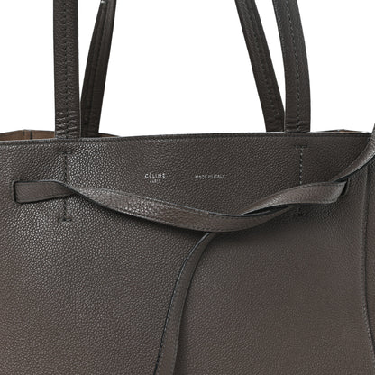 Celine Soft Grained Calfskin Small Belt Cabas Phantom Taupe 7 of 12