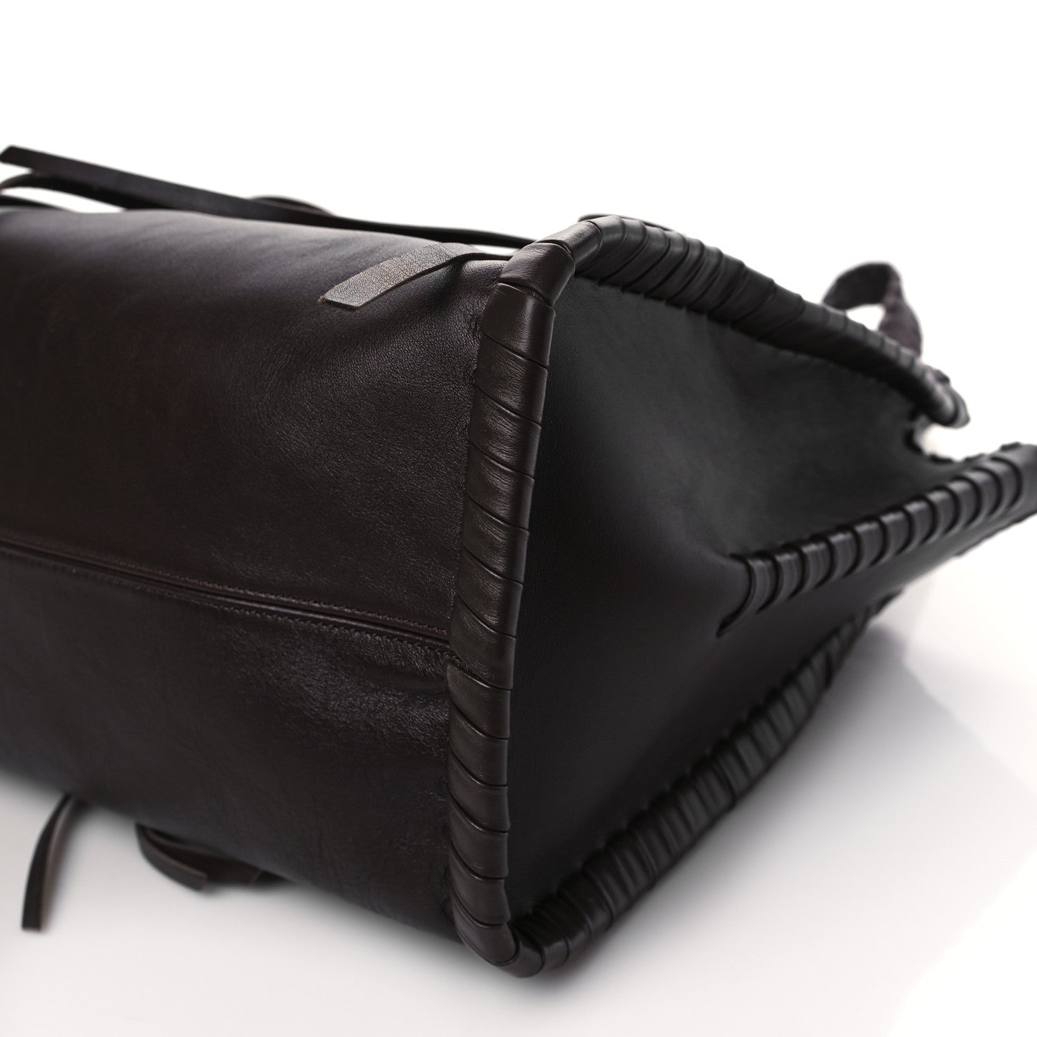 Chloe Calfskin Large Mony Tote Bold Brown 9 of 9