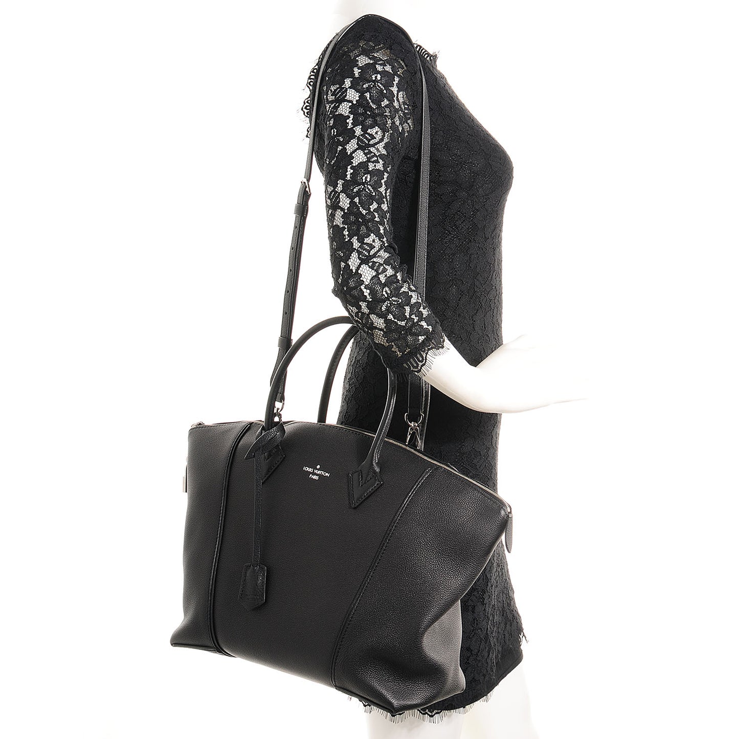 Veau Cachemire Soft Lockit MM Black