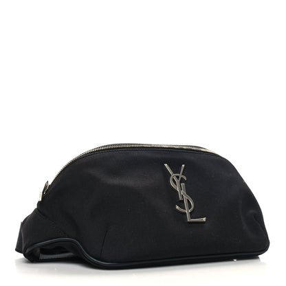 Saint Laurent Calfskin Monogram Belt Bag Black 4 of 10