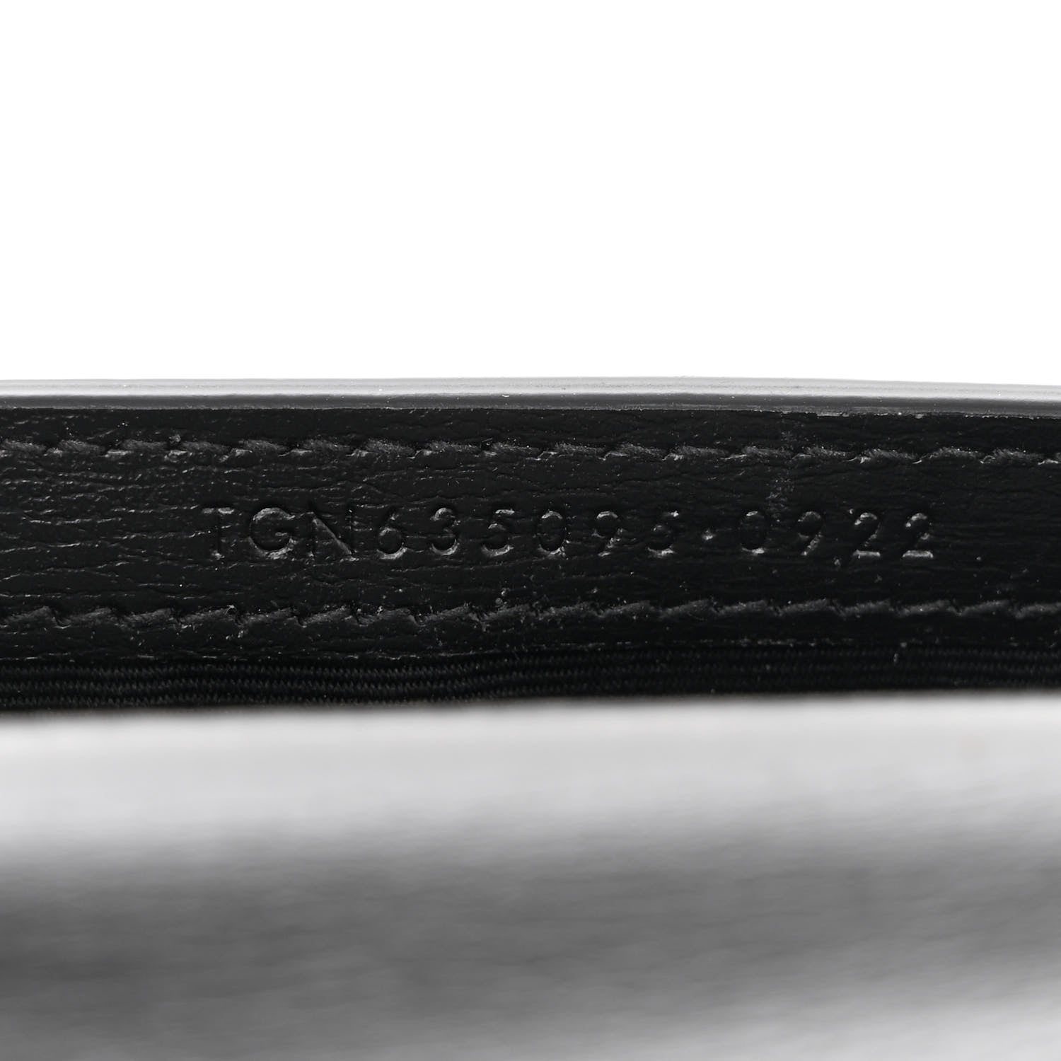 Saint Laurent Smooth Calfskin Monogram Phone Holder Crossbody Black 7 of 12