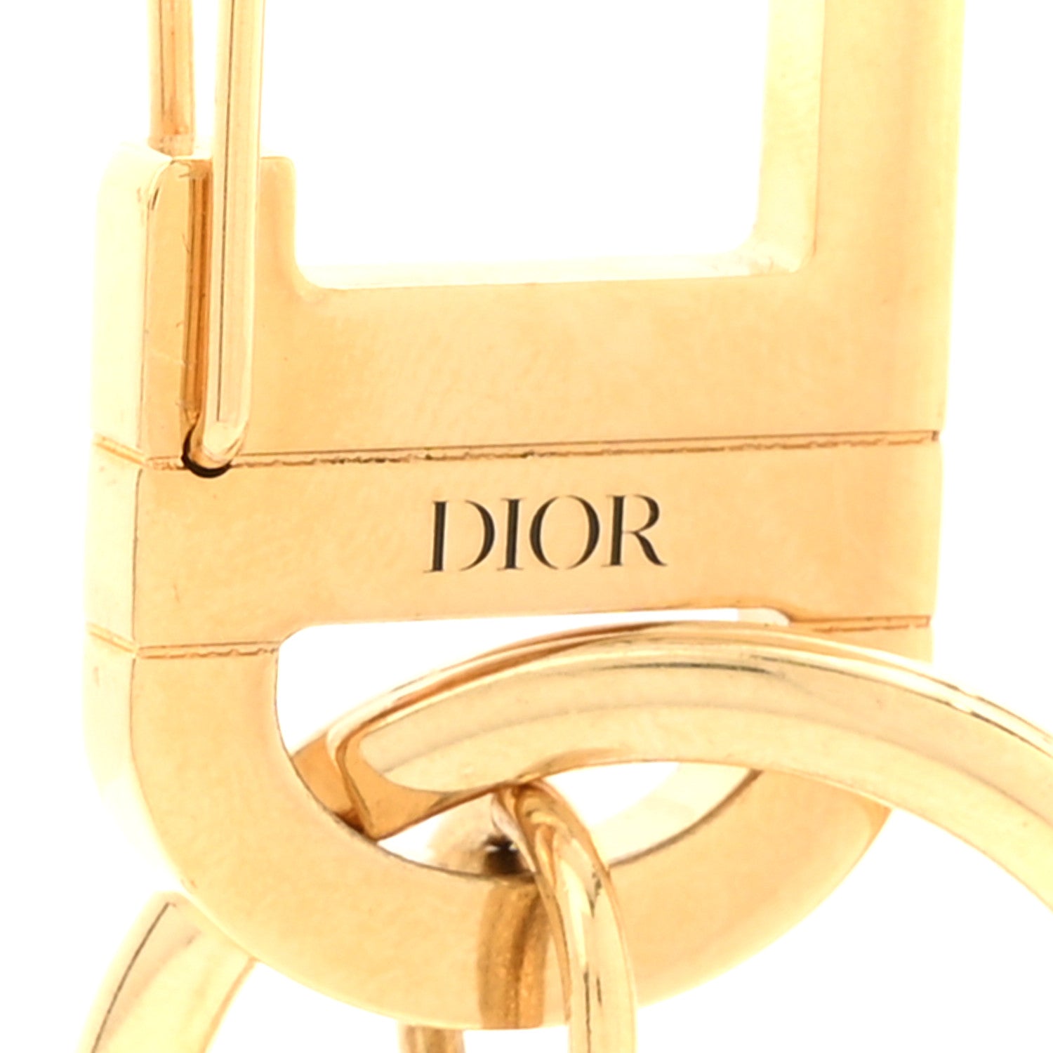 Christian Dior x KAWS Bee Charm Key Ring Yellow 6 of 6