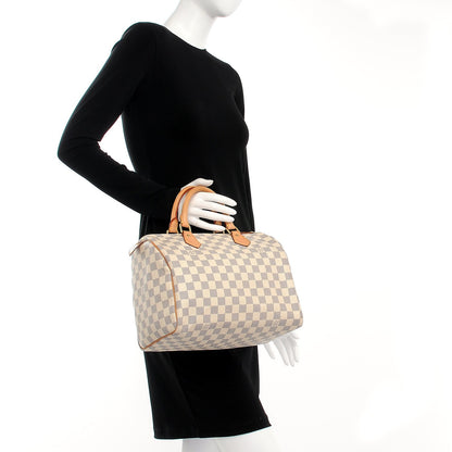 Louis Vuitton Damier Azur Speedy 30 2 of 7