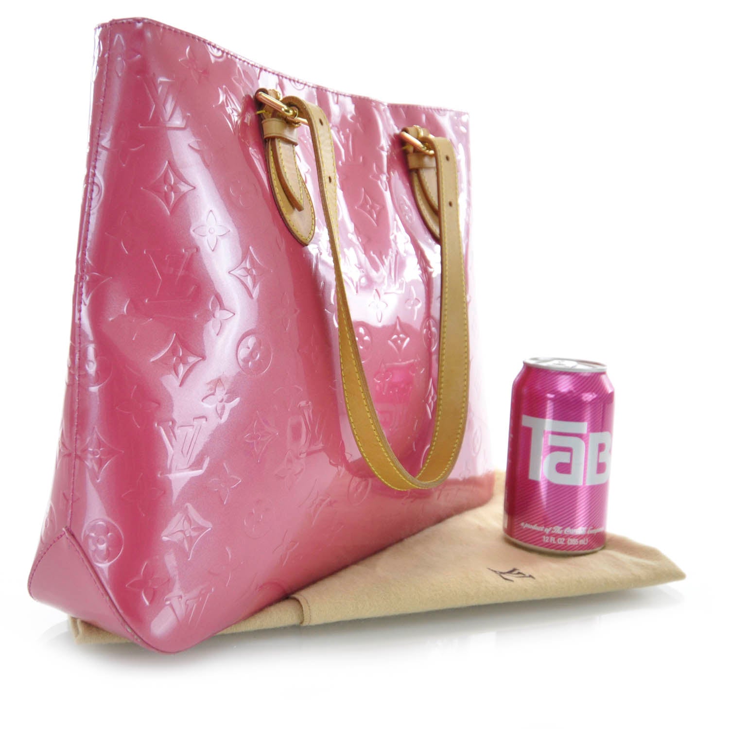 Louis Vuitton Vernis Brentwood Framboise 3 of 8