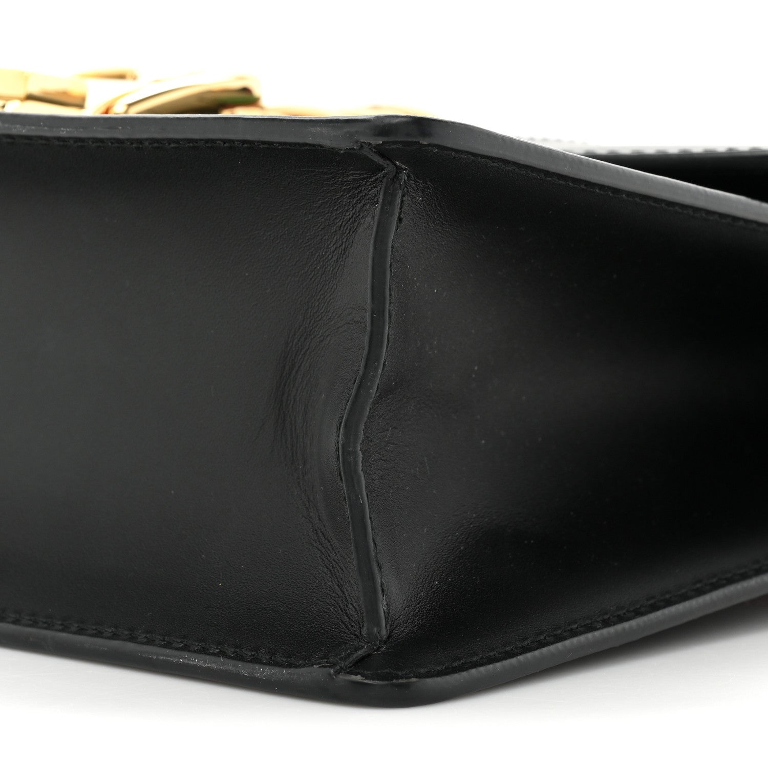 Gucci Calfskin Small Sylvie Shoulder Bag Black 8 of 12
