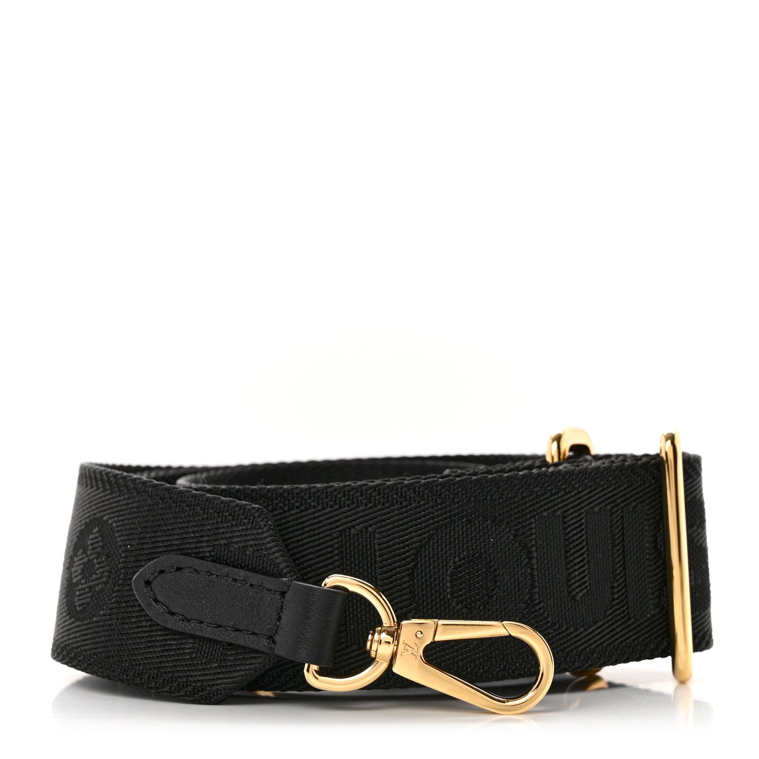 Louis Vuitton Nylon Petite Malle Souple Shoulder Strap Black 1 of 3