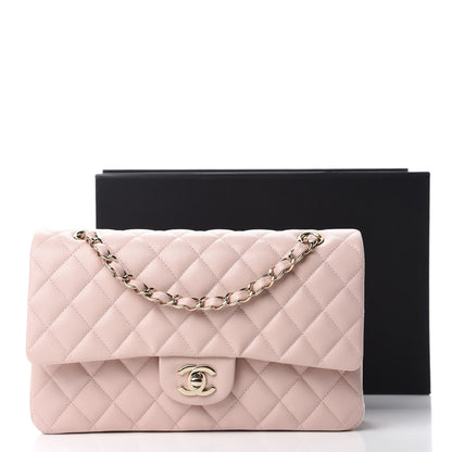 Chanel Caviar Quilted Medium Double Flap Light Pink 11 of 11
