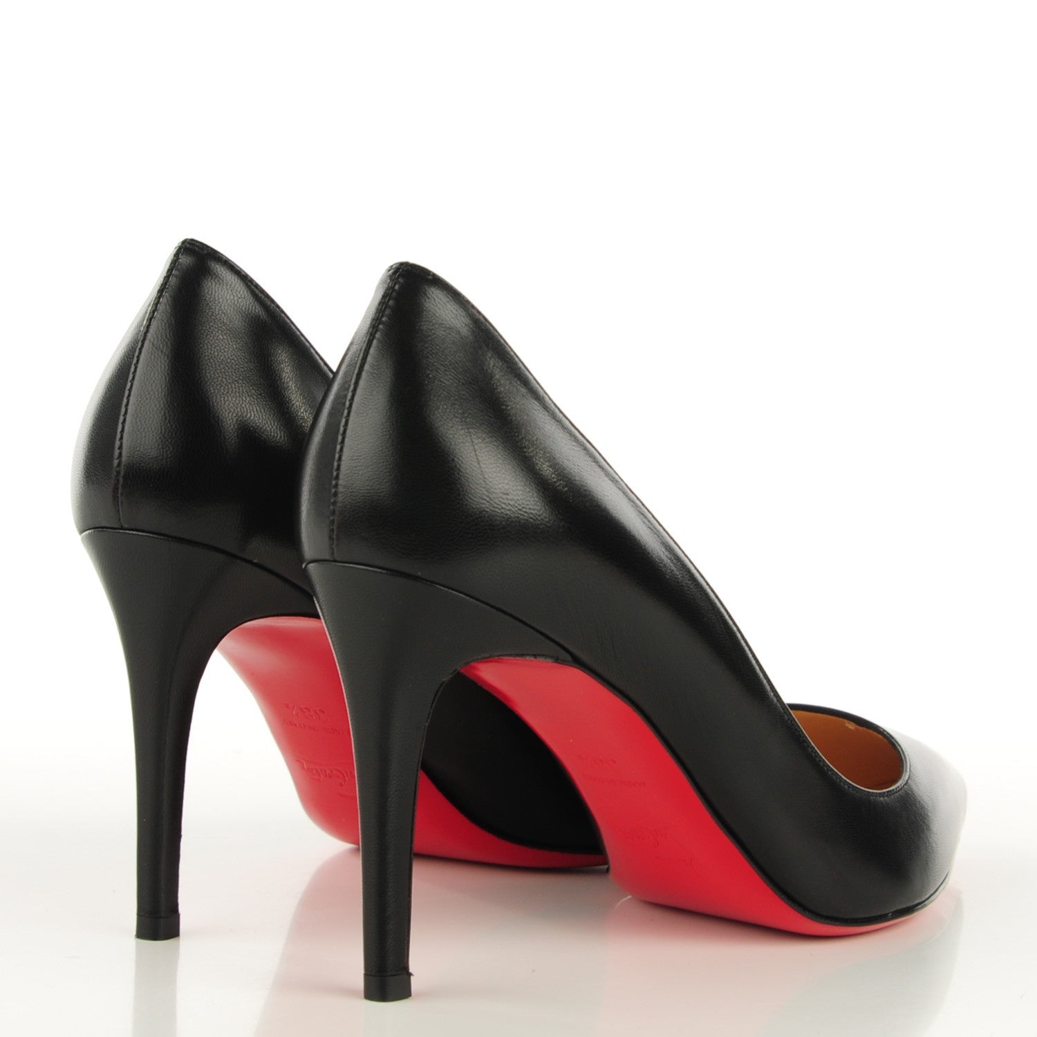 Christian Louboutin Kid Pigalle 85 Pumps 38.5 Black 4 of 7