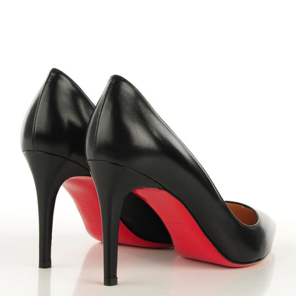 Christian Louboutin Kid Pigalle 85 Pumps 38.5 Black 4 of 7