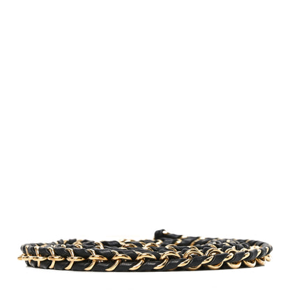 Louis Vuitton Calfskin Multi Pochette Chain Shoulder Strap Black Gold 2 of 3
