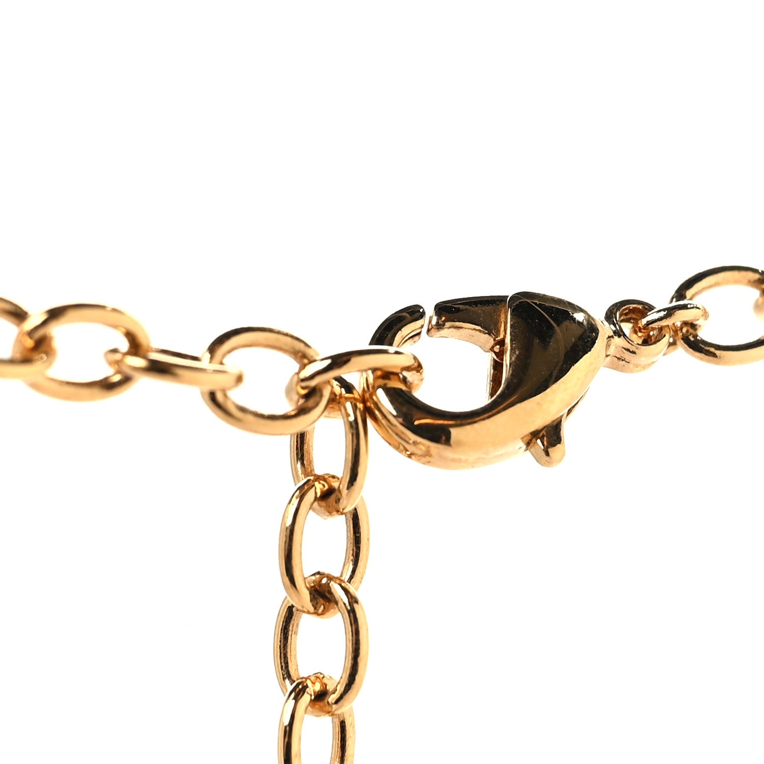 Louis Vuitton Metal Blooming Supple Necklace Gold 4 of 7